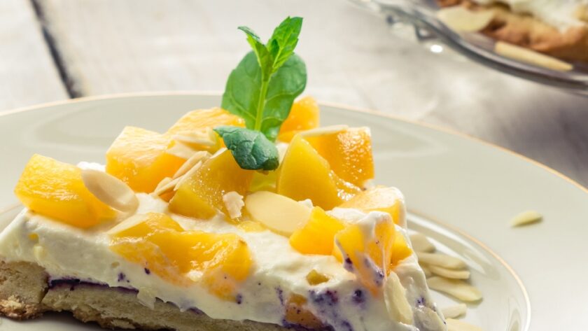 Peaches And Cream Cake