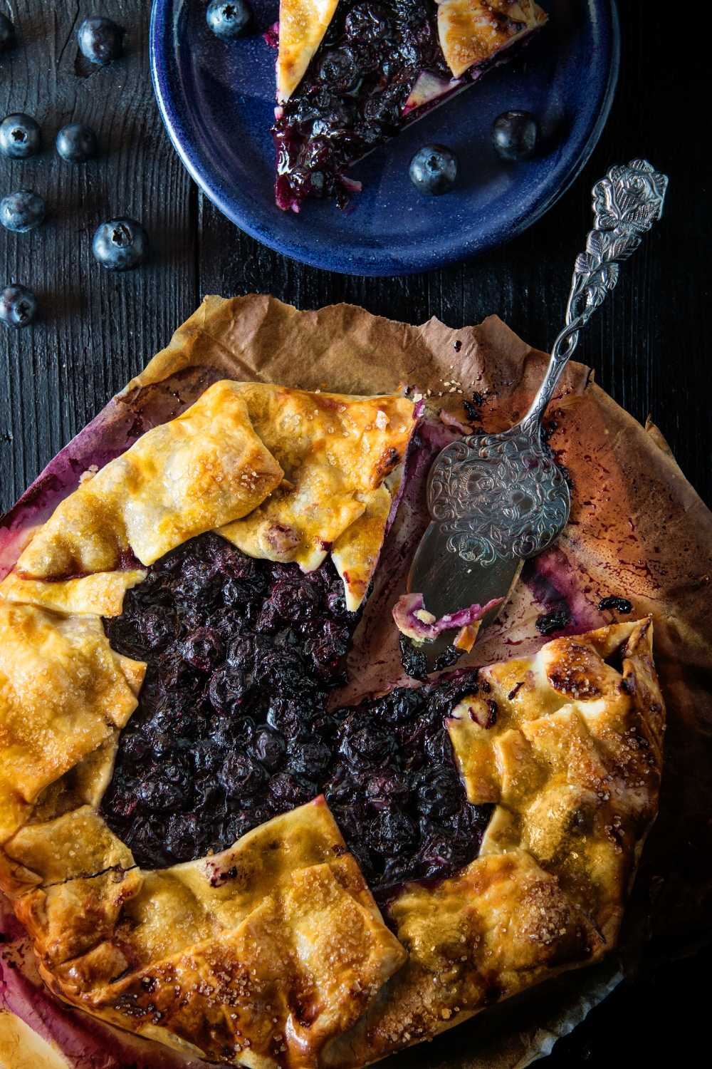 Blueberry Galette