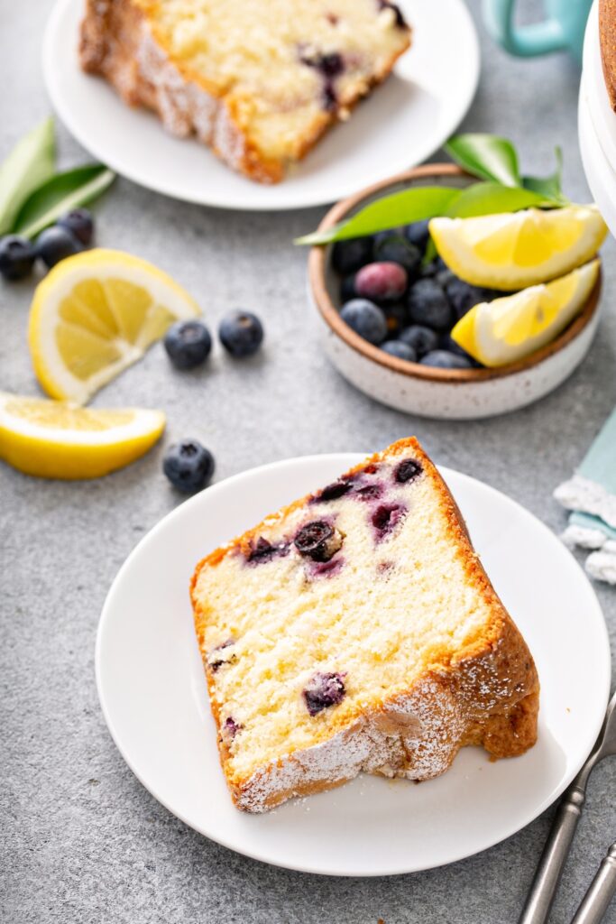 Blueberry Pound Cake