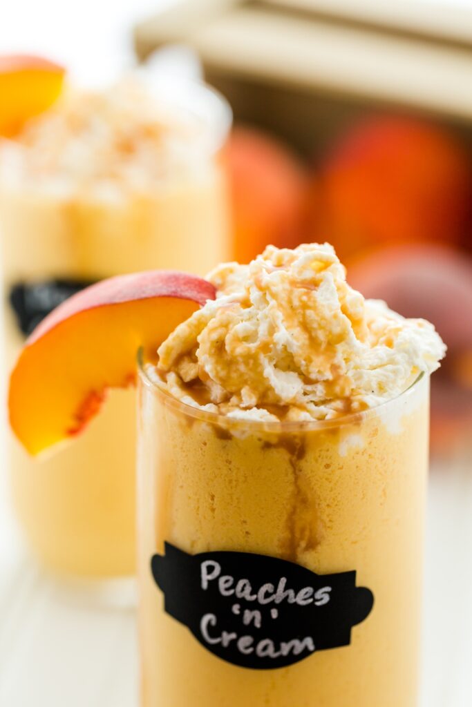 Peaches And Cream Cocktail