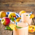 Peach Ice Cream Smoothie