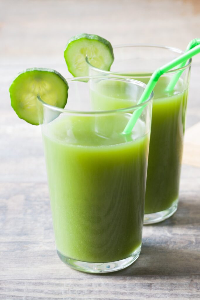 Cucumber Peach Smoothie