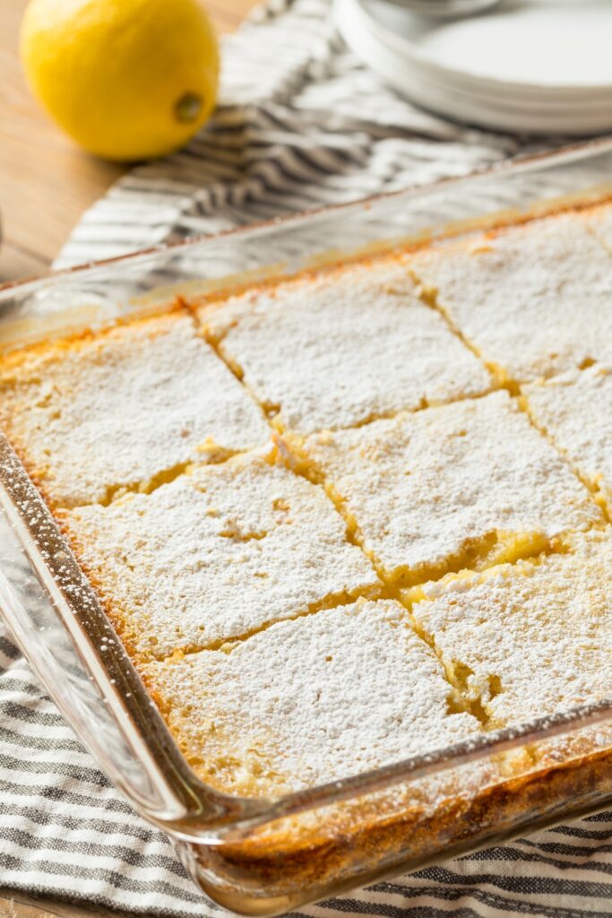 Lemon Brownies Air Fryer