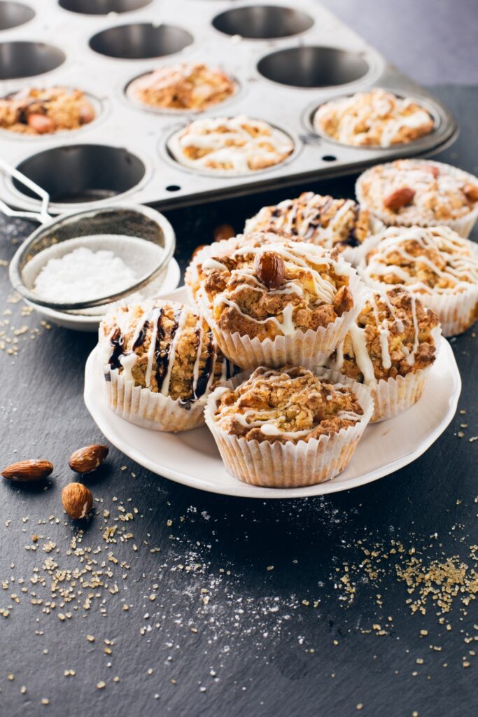 Apple Crisp Muffins