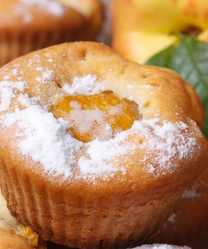 Peach Muffins Recipe