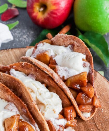 Apple Pie Tacos