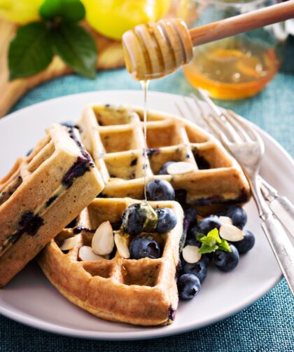 Blueberry Waffles