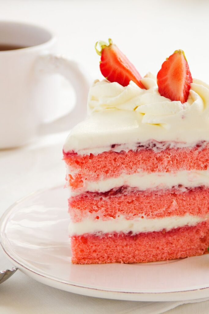 Strawberry Jam Cake