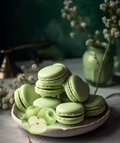 Apple Pie Macarons