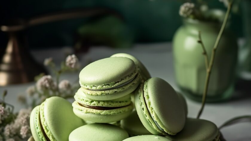 Apple Pie Macarons