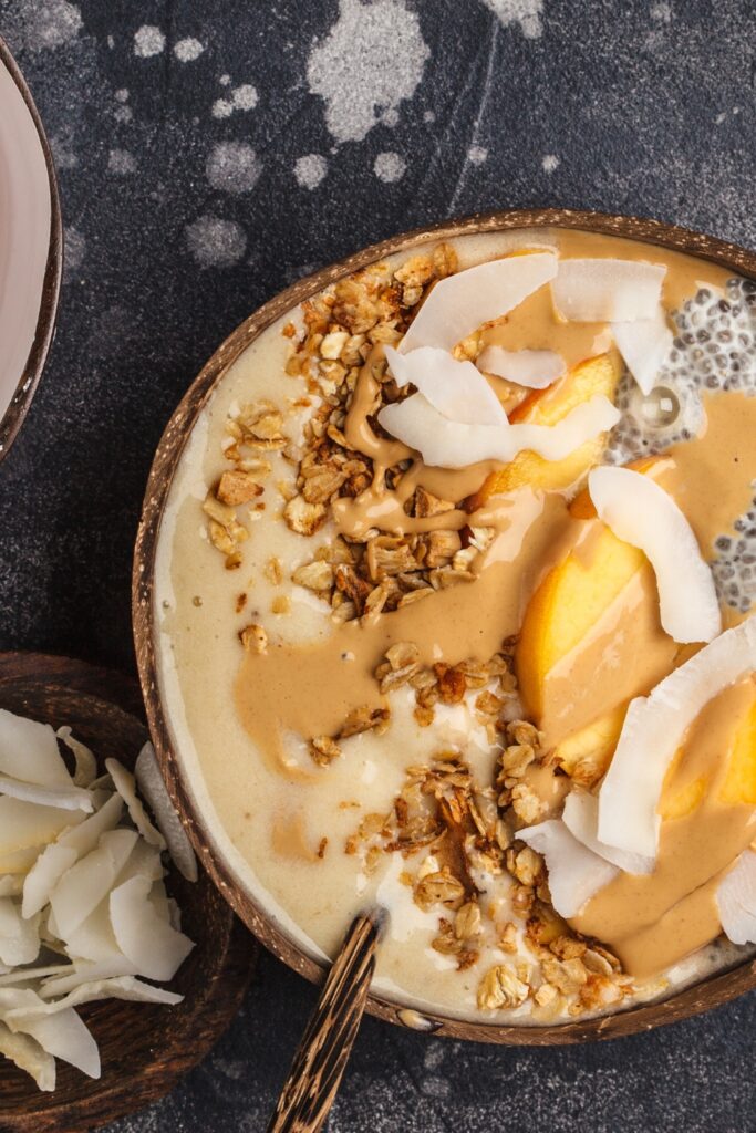 Peach Smoothie Bowl