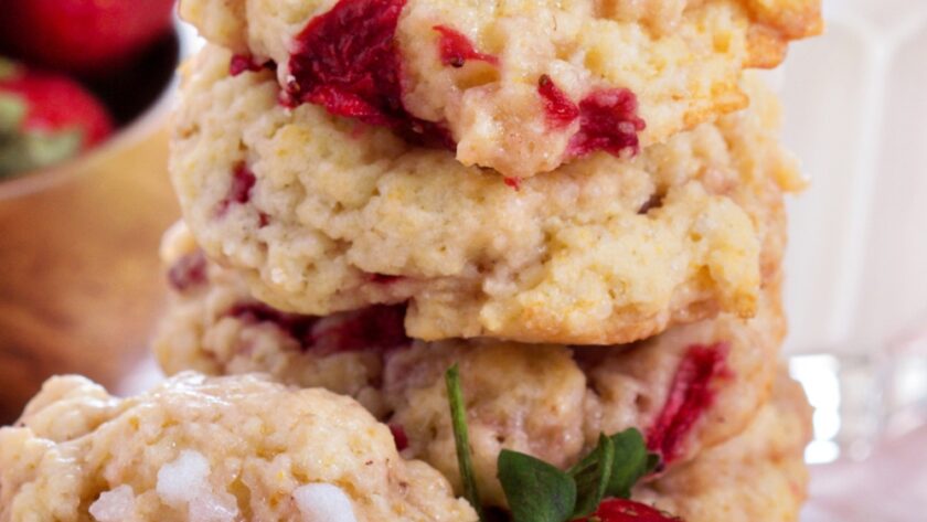 Gluten Free Strawberry Cookies