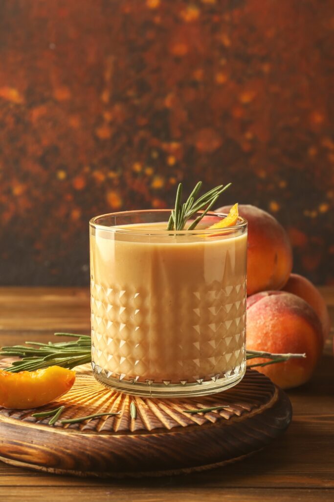 2 Ingredient Peach Smoothie