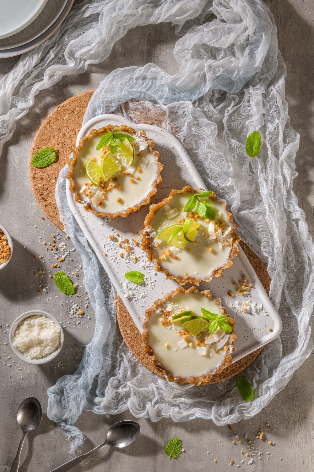 Lemon Almond Tart Recipe - Fruity Desserts