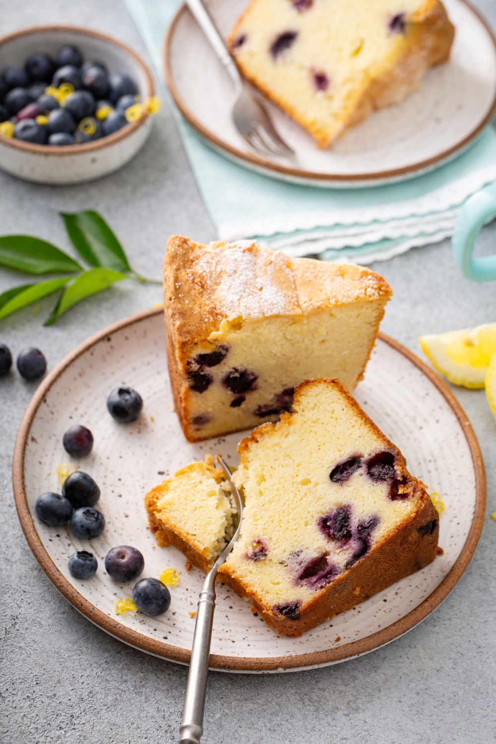 Blueberry Pound Cake