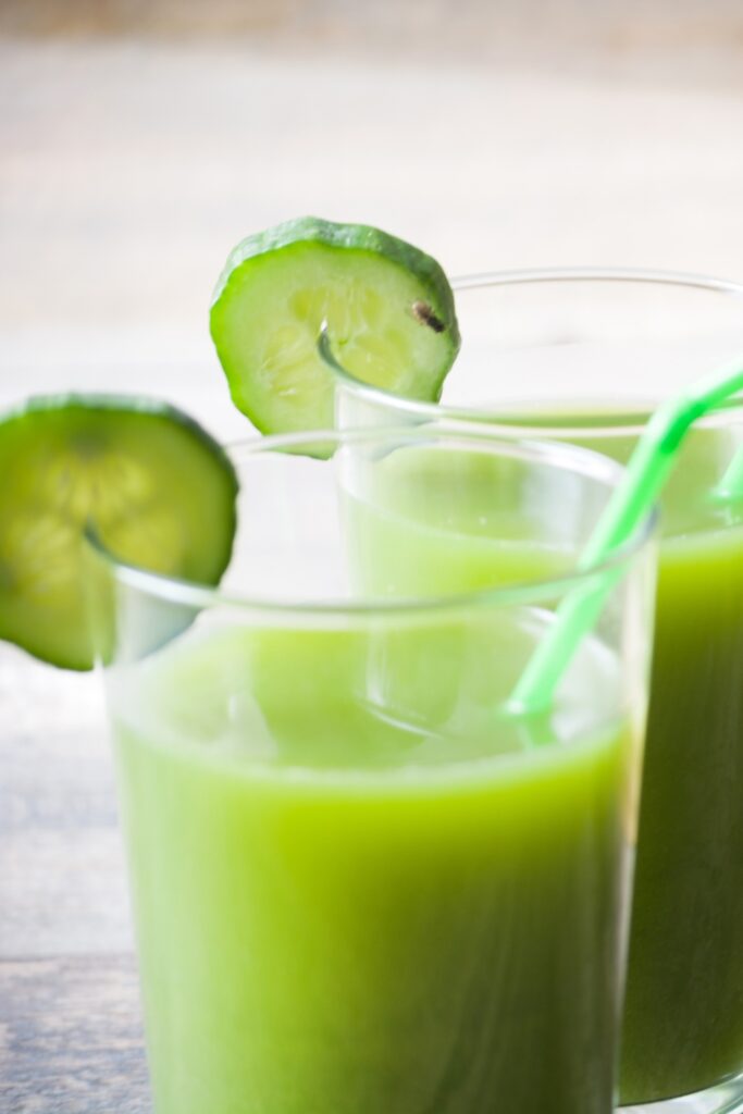 Cucumber Peach Smoothie