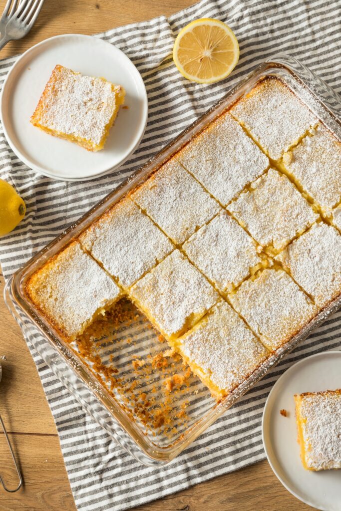 Lemon Brownies Air Fryer