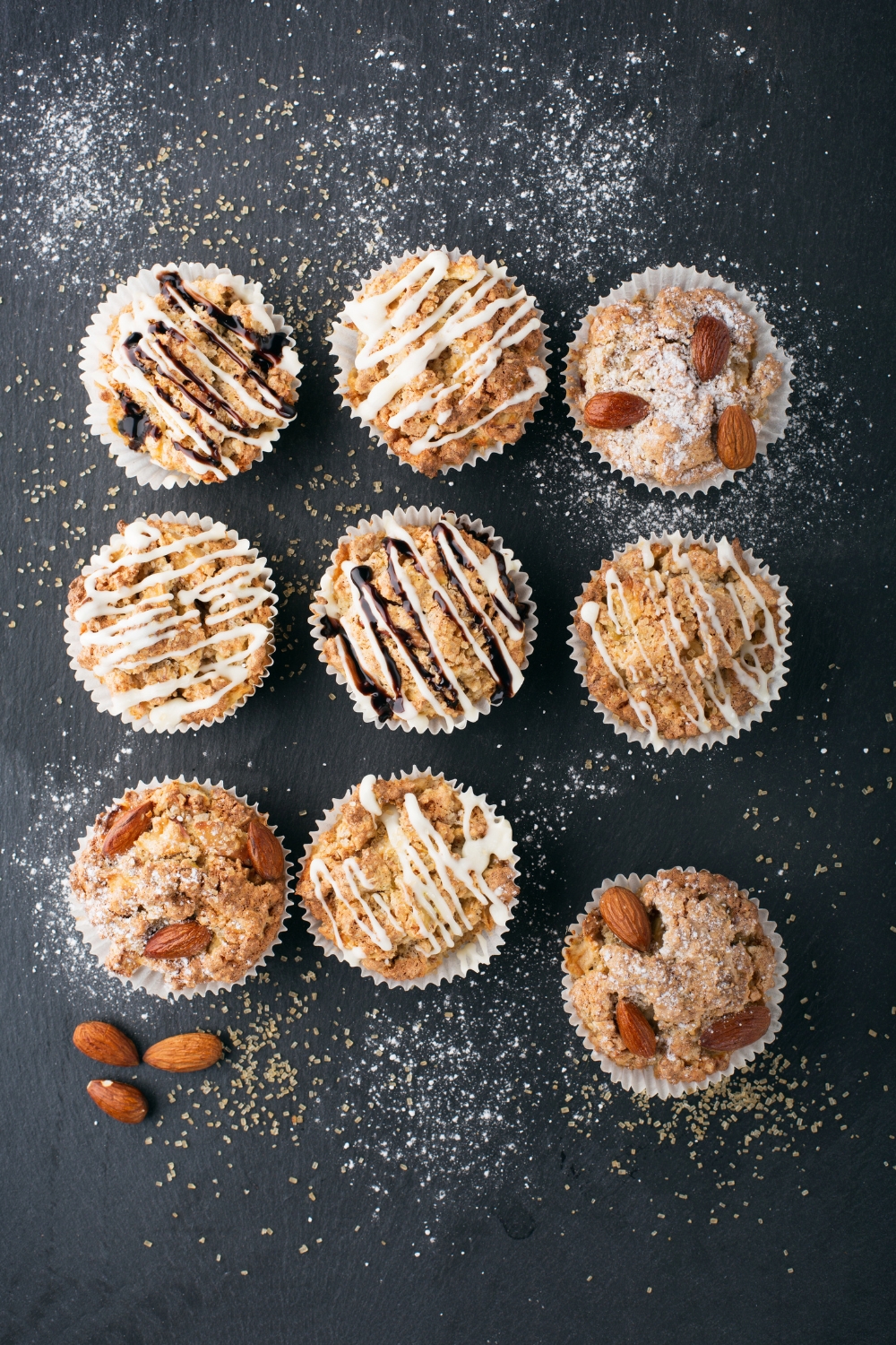 Apple Crisp Muffins