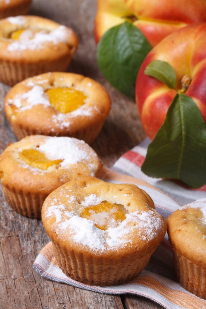 Peach Muffins Recipe