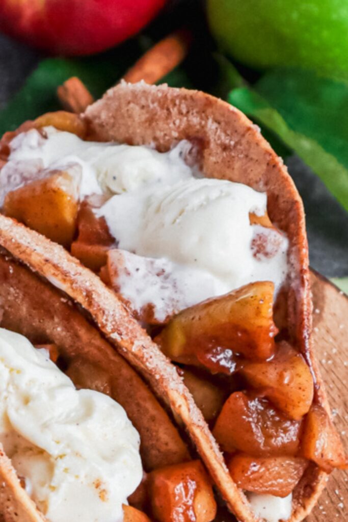 Apple Pie Tacos