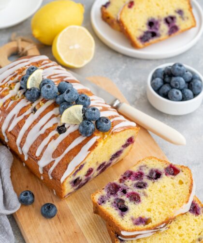 Lemon Blueberry Pound Cake