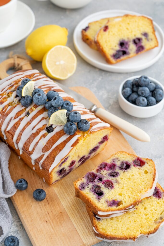 Lemon Blueberry Pound Cake