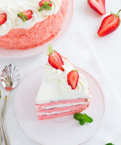 Strawberry Jam Cake