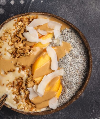 Peach Smoothie Bowl