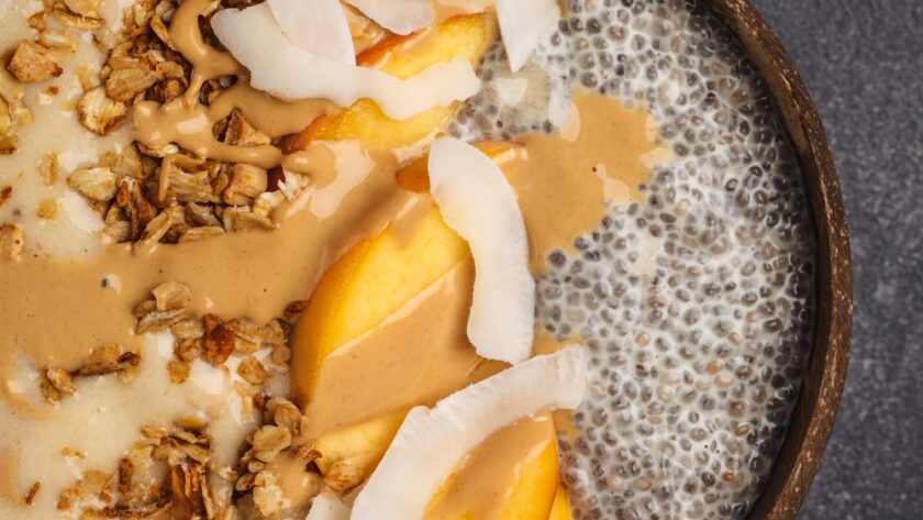 Peach Smoothie Bowl