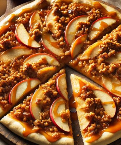 Apple Crisp Pizza