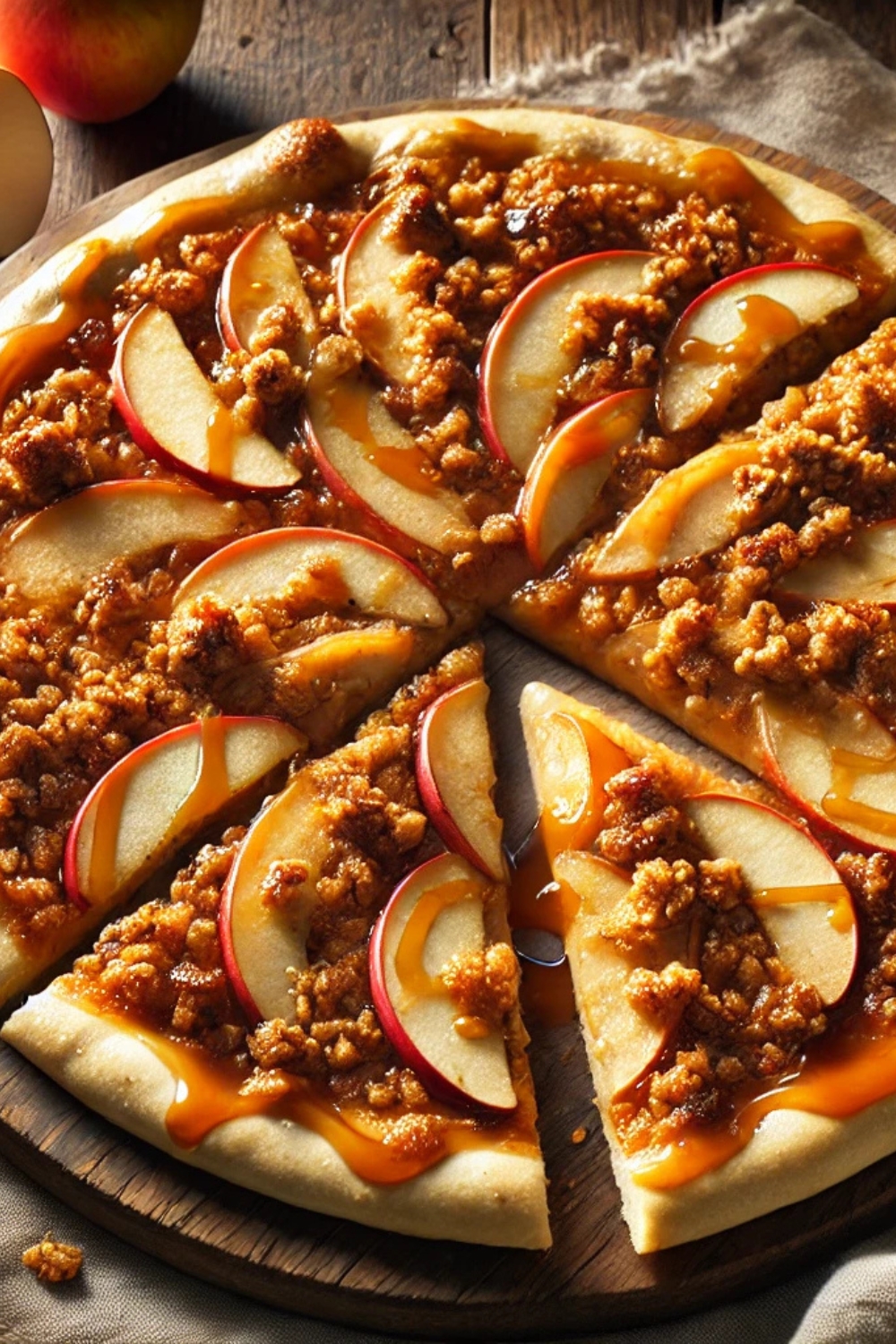 Apple Crisp Pizza