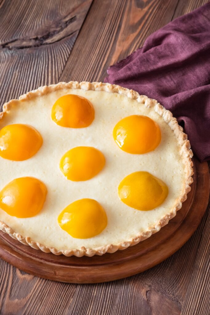 Peaches And Cream Pie