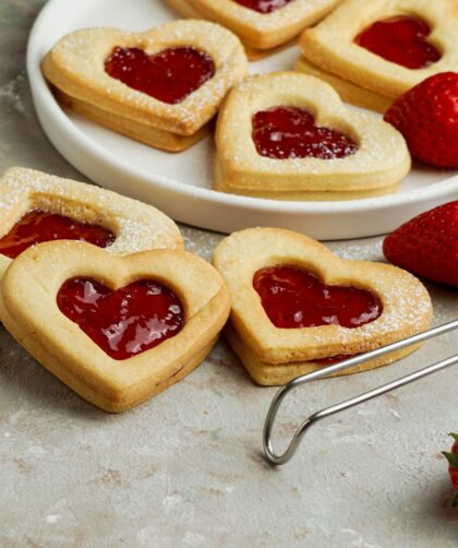 Strawberry Jam Cookies