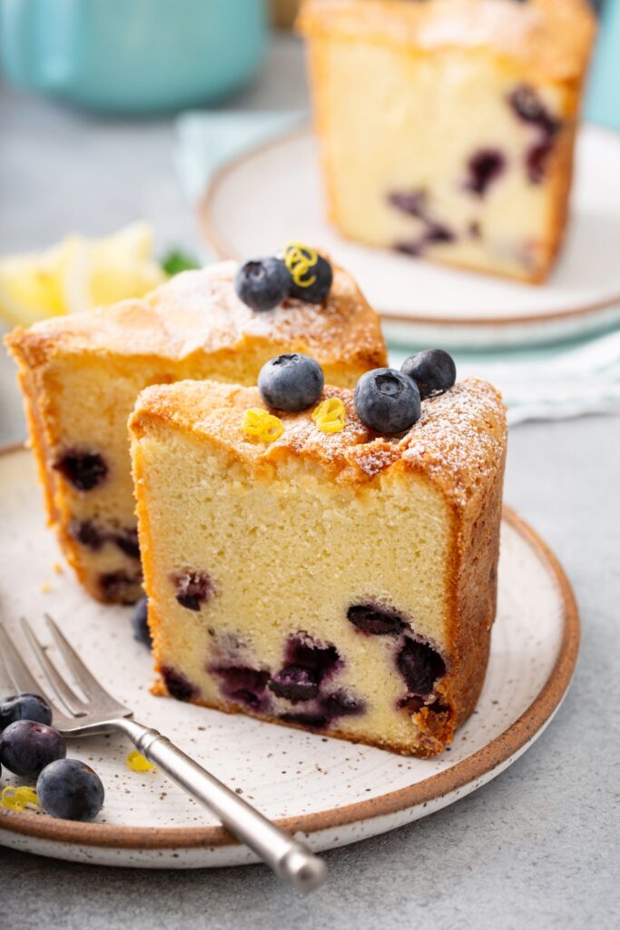 Blueberry Pound Cake