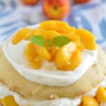 Peaches And Cream Biscuits