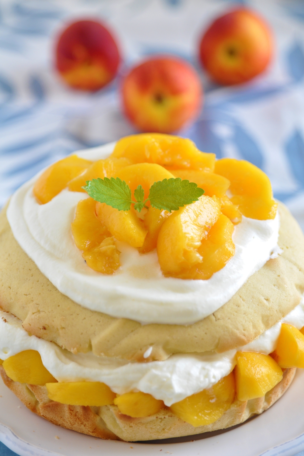 Peaches And Cream Biscuits