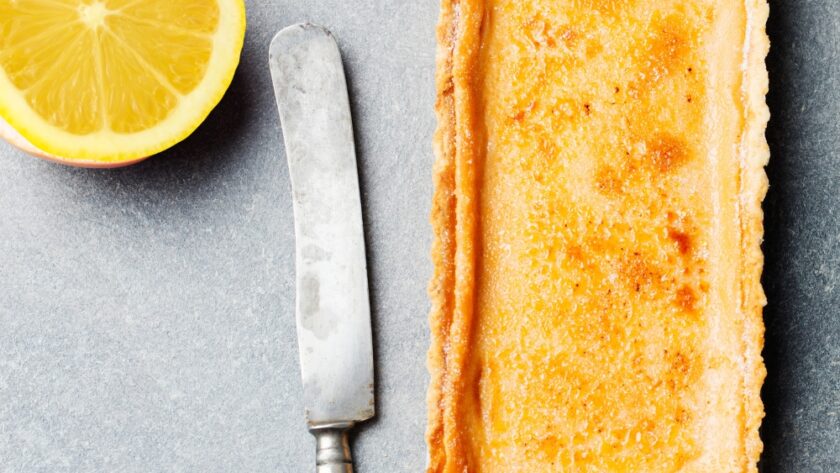 Lemon Tart Brulee