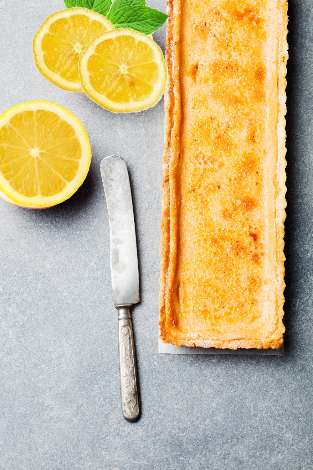 Lemon Tart Brulee