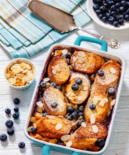 Blueberry Egg Bake