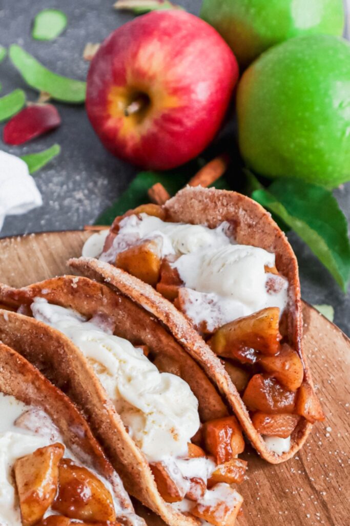 Apple Pie Tacos