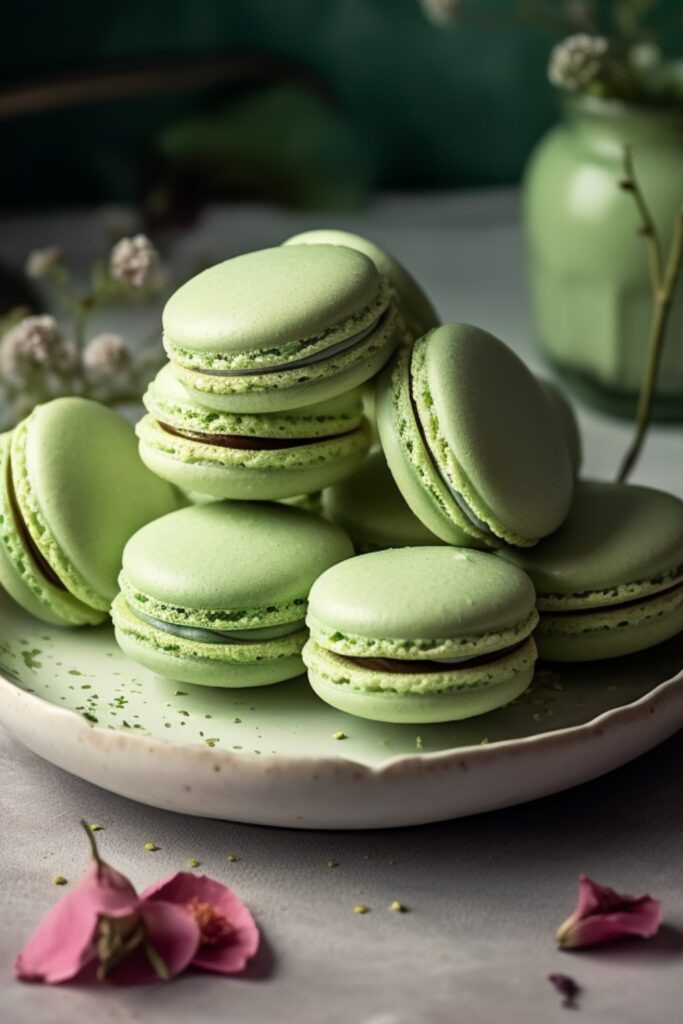 Apple Pie Macarons