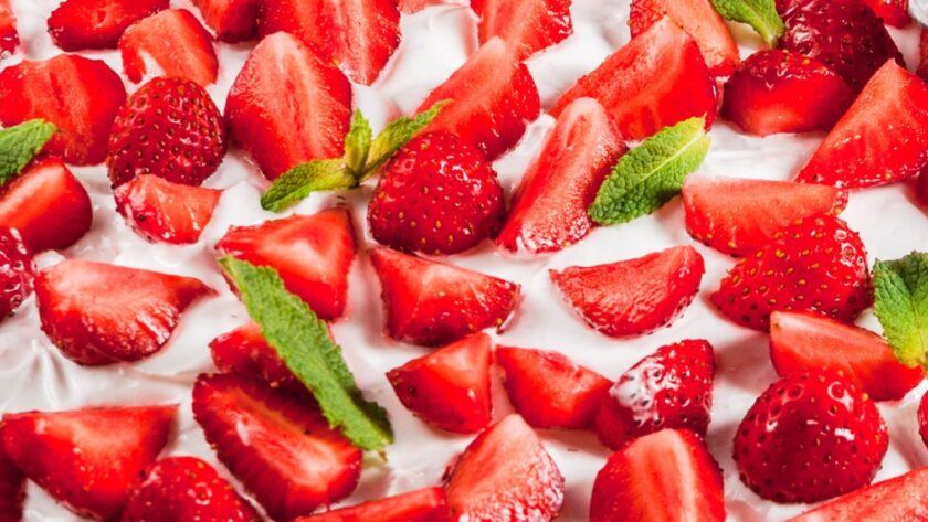 Strawberry Pie No Bake