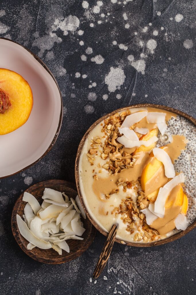 Peach Smoothie Bowl