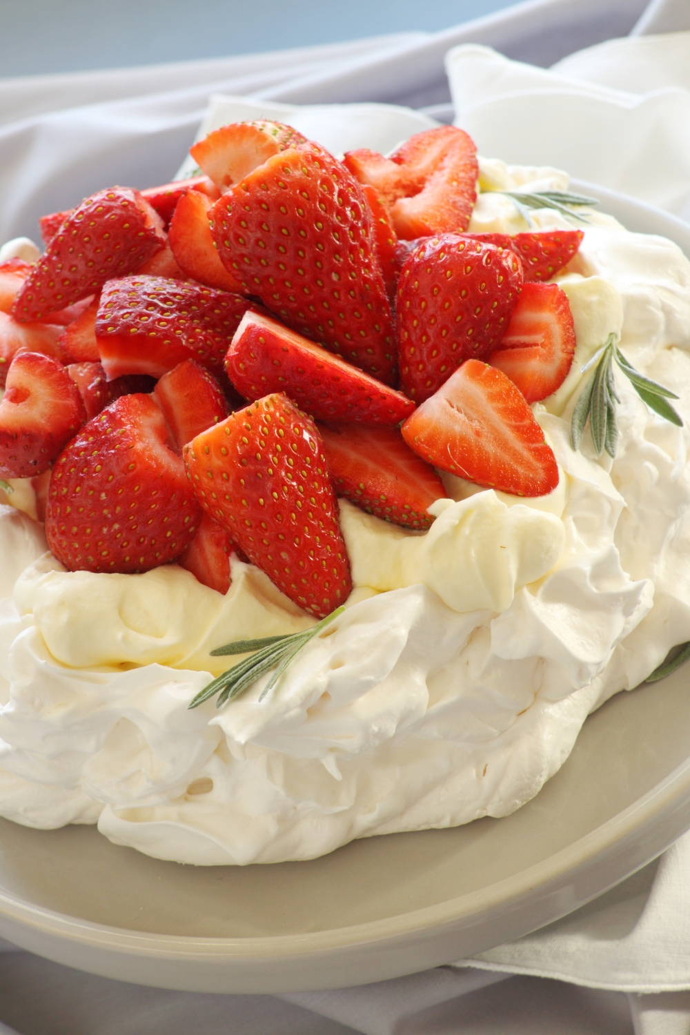 Strawberry Pavlova