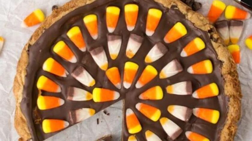 Thanksgiving Cookie Cake