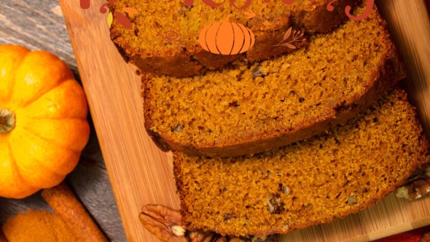 Thanksgiving Pumpkin Bread