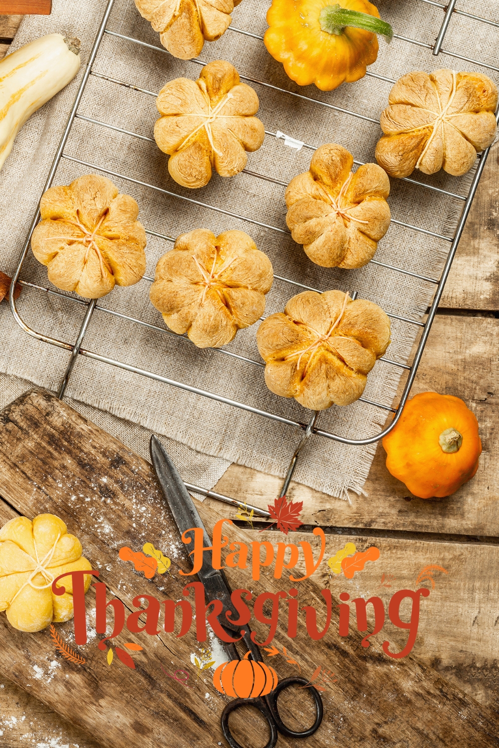 Thanksgiving Pumpkin Cookies