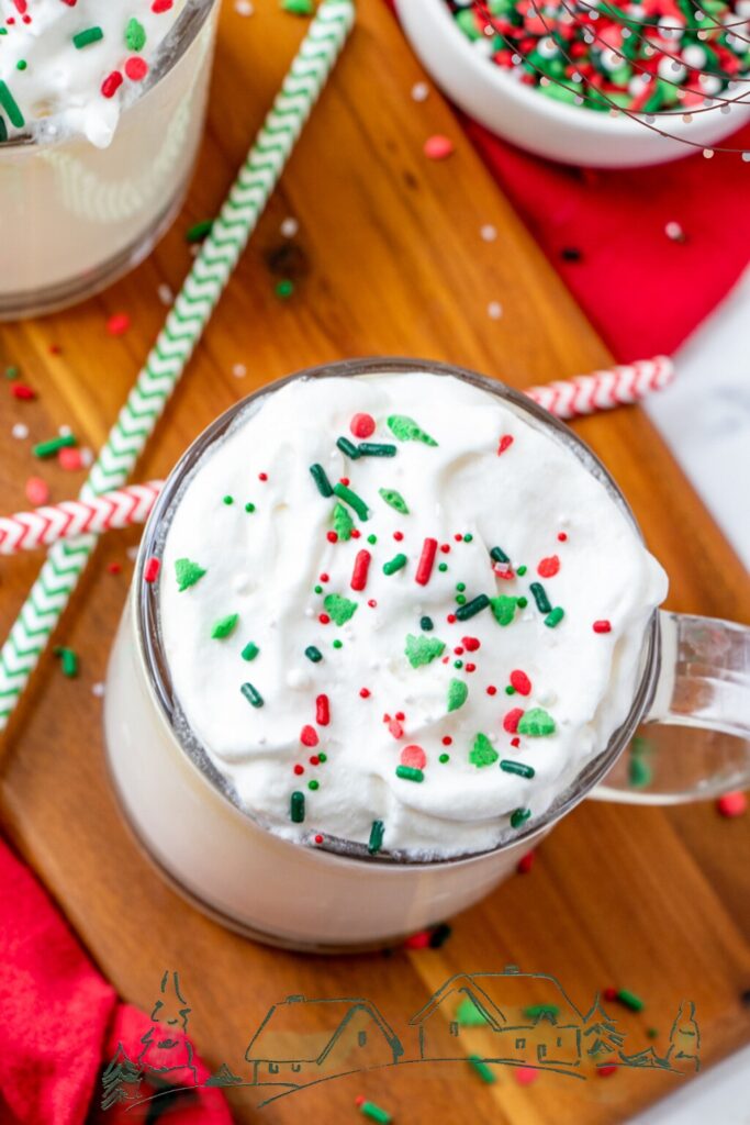 Christmas White Hot Chocolate