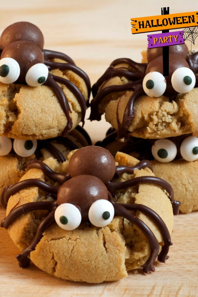 Halloween Spider Cookies