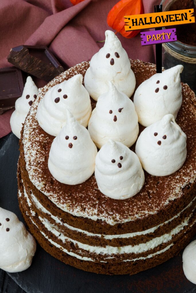 Halloween Ghost Cake